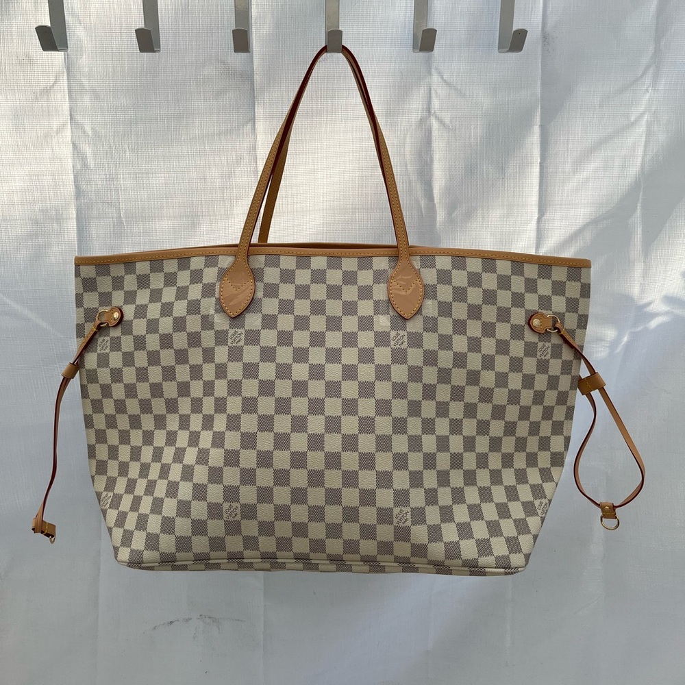 Damier Azur Neo Neverfull GM Rose Ballerine - Picture 3 of 8